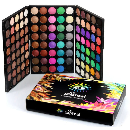 Perfect Professional 120 Colors Eye Shadow Palette Hot Fashion Cosmetic Powder Soft Matt Eyeshadow Palettes Beauty Makeup Set $41.62 Dana Fashion Net content: EP120 makeup Perfect Professional 120 Colors Eye Shadow Palette Hot Fashion Cosmetic Powder Soft