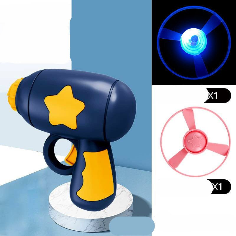 Pet Toy Dog Cat LED Light Toy Luminous Children's Party Toy Bamboo Dragonfly Toy Training Toy Pet Throw Launcher $13.31 Dana Fashion Color: Navy Blue Toys & Hobbies Overview: Super saucer launcher toys that keep kiddos enthralled! This pack comes with a S