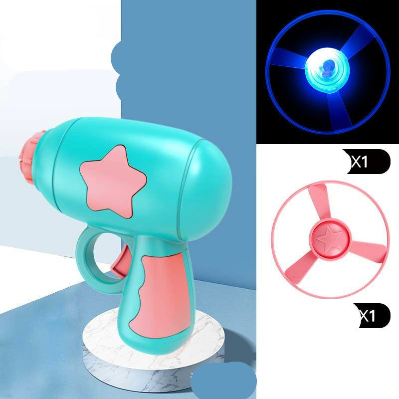 Pet Toy Dog Cat LED Light Toy Luminous Children's Party Toy Bamboo Dragonfly Toy Training Toy Pet Throw Launcher $10.17 Dana Fashion Color: Blue Toys & Hobbies Overview: Super saucer launcher toys that keep kiddos enthralled! This pack comes with a SET OF