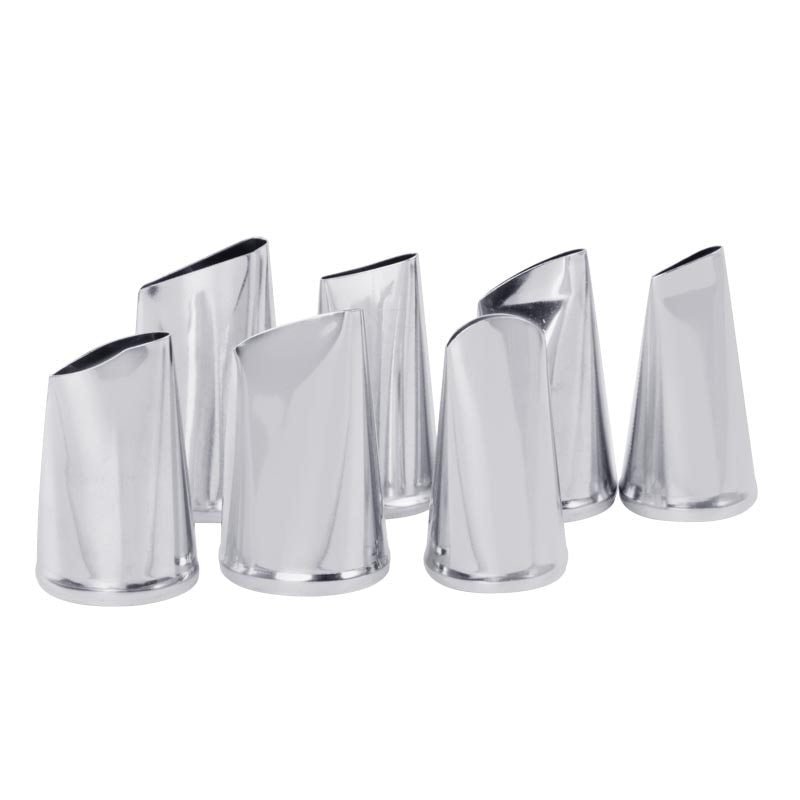 Petals mouth $9.50 Dana Fashion Style: 7pcs Color: Sliver Dana's Kitchen Material: 304 stainless steel Uses: cream flower 7-piece set, a set of about 30 grams