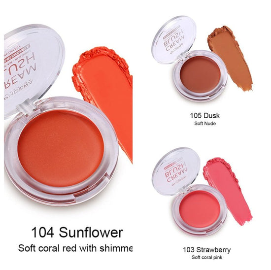 PHOERA Light And Brightening Blush Cream $15.50 Dana Fashion Color: 4set makeup Product information : Skin Type: General Color: single color Color number: 101#Freesia,102#Peach,103#Strawberry,104#Sunflower,105#Dusk,106#Sunset,107#Grape,108#Berry, place an