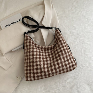 Small Plaid Khaki
