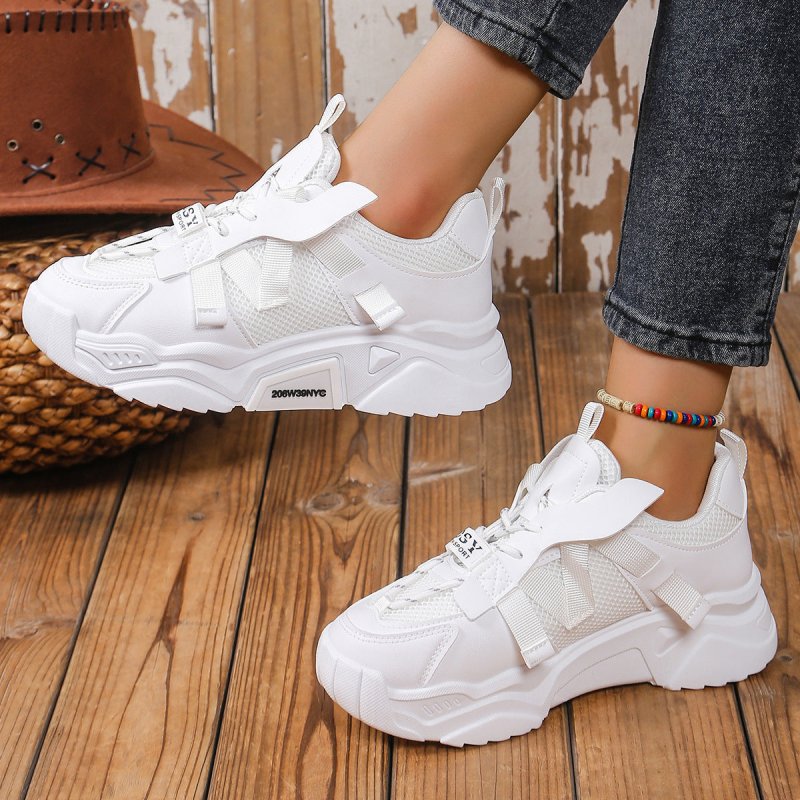 Platform Mesh Surface Dad Shoes Women's Breathable Mesh Sports $39.24 Dana Fashion Color: Green Size: 36 Yards Women's shoes Product information: Thickness: ordinary thickness Applicable places: plastic, floor, wild, other Pattern: Animal Applicable sport