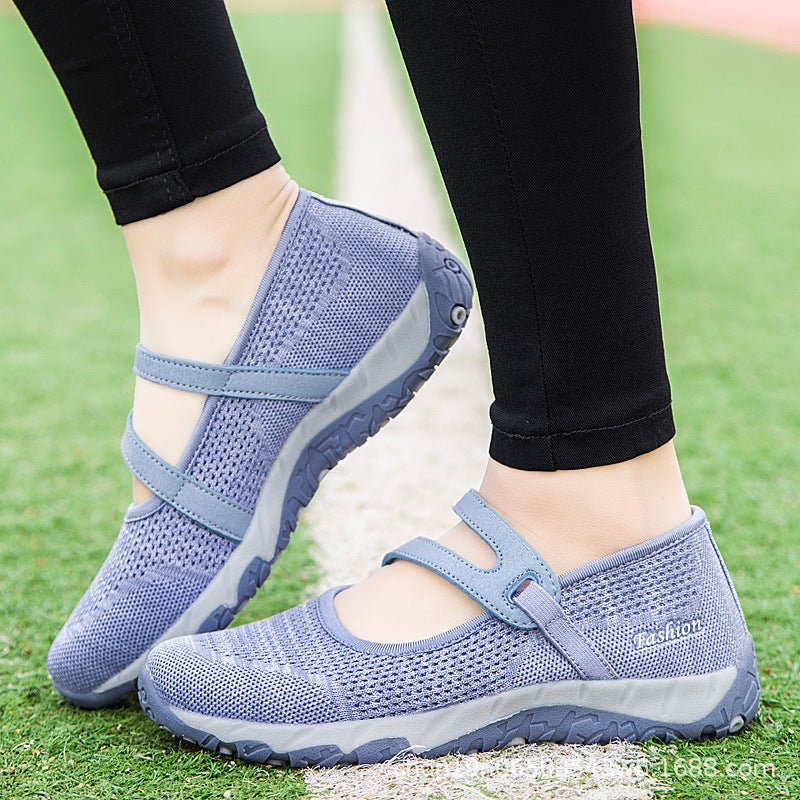 Plus Size Outdoor Travel Summer Cloth Shoes For The Elderly $45.50 Dana Fashion Color: 9963 Black Size: 36 Women's shoes Product information: Pattern: solid color Toe holder shape: round head Color: 9963 light gray walking shoes, 9963 lotus root starch wa
