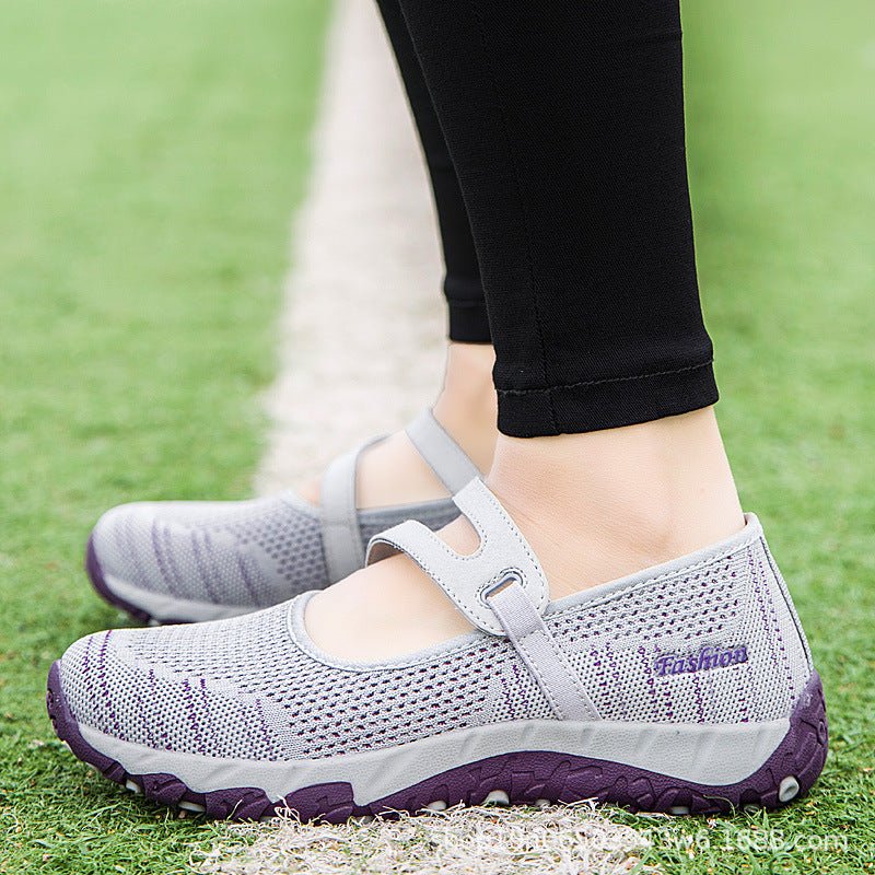 Plus Size Outdoor Travel Summer Cloth Shoes For The Elderly $45.50 Dana Fashion Color: 9963 Black Size: 36 Women's shoes Product information: Pattern: solid color Toe holder shape: round head Color: 9963 light gray walking shoes, 9963 lotus root starch wa