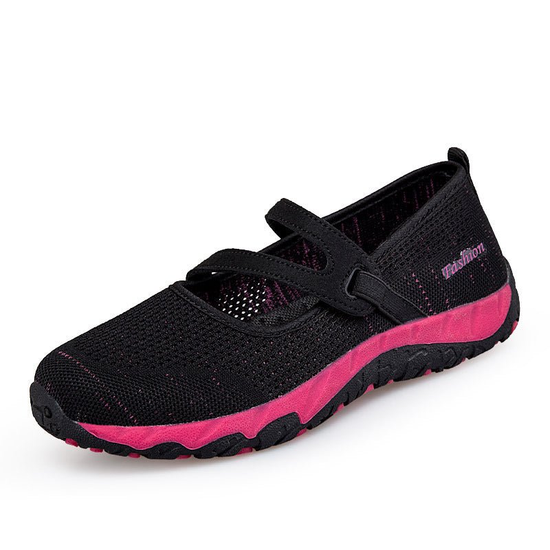 Plus Size Outdoor Travel Summer Cloth Shoes For The Elderly $45.50 Dana Fashion Color: 9963 Black Size: 36 Women's shoes Product information: Pattern: solid color Toe holder shape: round head Color: 9963 light gray walking shoes, 9963 lotus root starch wa