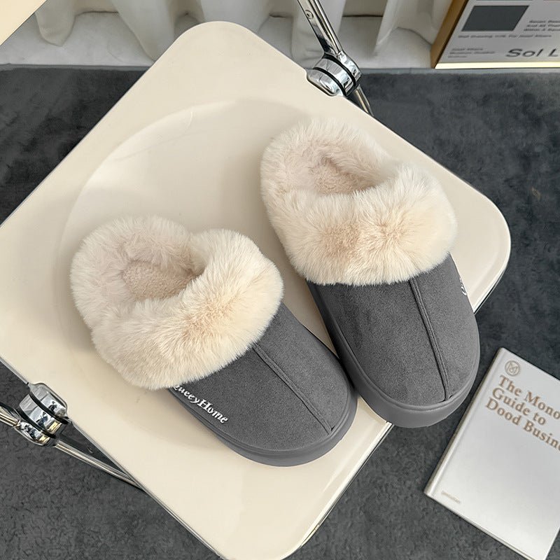 Plush Cotton Slippers Women's Autumn And Winter WarmDana FashionDana FashionPlush Cotton Slippers Women's Autumn And Winter Warm