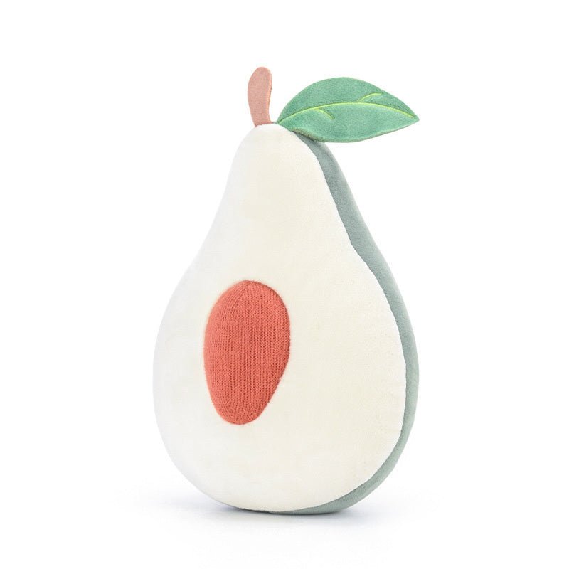 Plush fruit pillow toys creative Cushion Pillow Kawaii Fruit Peaches Stuffed Doll Toys For Children Birthday Gift $33.59 Dana Fashion Color: Avocado Size: L Toys & Hobbies Overview This plush toy made of soft cotton. The size is perfect for cuddling, with