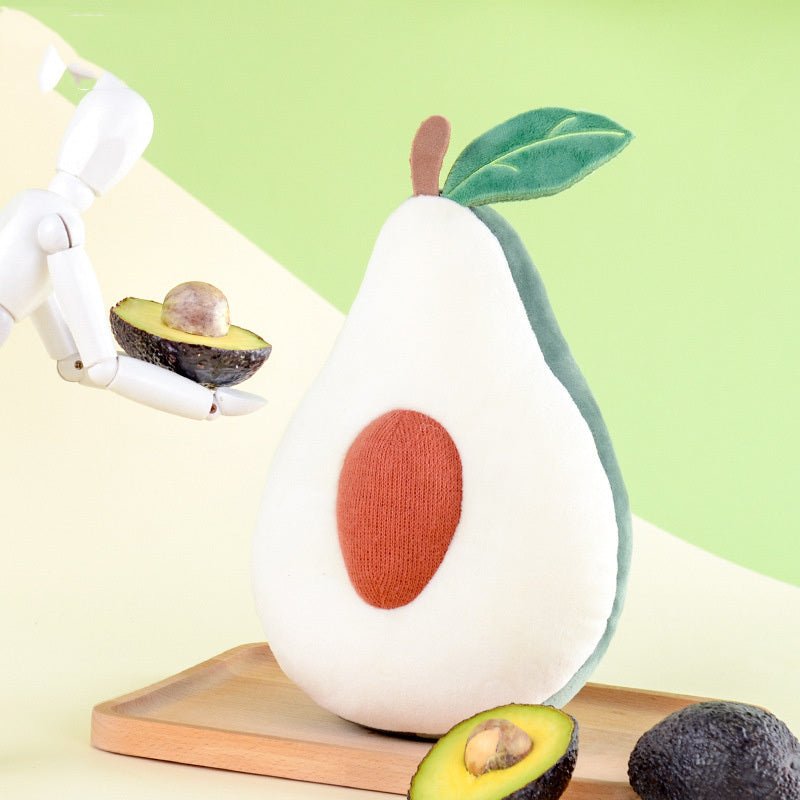 Plush fruit pillow toys creative Cushion Pillow Kawaii Fruit Peaches Stuffed Doll Toys For Children Birthday Gift $33.59 Dana Fashion Color: Avocado Size: L Toys & Hobbies Overview This plush toy made of soft cotton. The size is perfect for cuddling, with