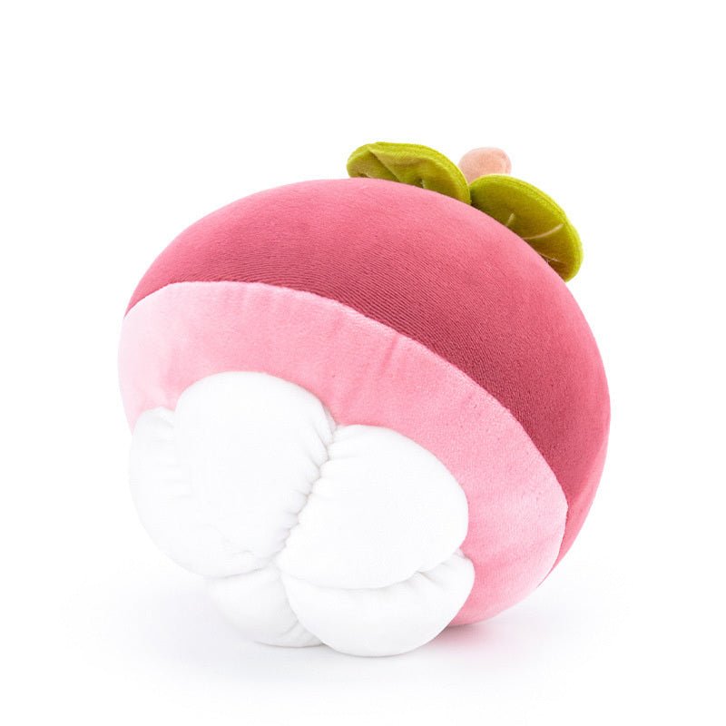 Plush fruit pillow toys creative Cushion Pillow Kawaii Fruit Peaches Stuffed Doll Toys For Children Birthday Gift $36.39 Dana Fashion Color: Mangosteen Size: L Toys & Hobbies Overview This plush toy made of soft cotton. The size is perfect for cuddling, w