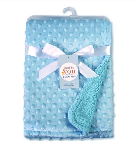 Polar Dot Baby Blanket Blanket Newborn Baby Swaddle Wrap Envelope Bebe Wrap Newborn Baby Bedding Blanket $23.37 Dana Fashion Color: blue format: 102x76cm Baby Clothing Overview: 1. warm and good product use: 1, be a blanket on the way out 2, be air condit