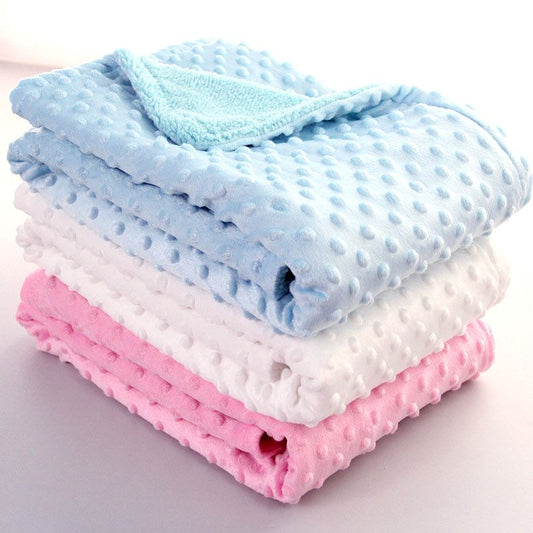 Polar Dot Baby Blanket Blanket Newborn Baby Swaddle Wrap Envelope Bebe Wrap Newborn Baby Bedding Blanket $23.37 Dana Fashion Color: Pink format: 102x76cm Baby Clothing Overview: 1. warm and good product use: 1, be a blanket on the way out 2, be air condit