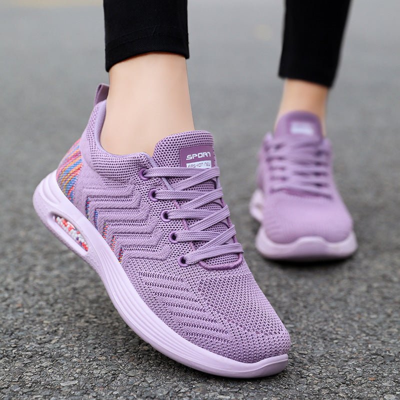 Polyurethane Air Cushion Sneaker $37.38 Dana Fashion Color: 2102 Black Size: 36 Women's shoes Product information: Lining material: cloth Applicable sports: Universal Color: 2102 pink, 2102 Black, 2102 purple Upper height: low top Heel height: low heel (1