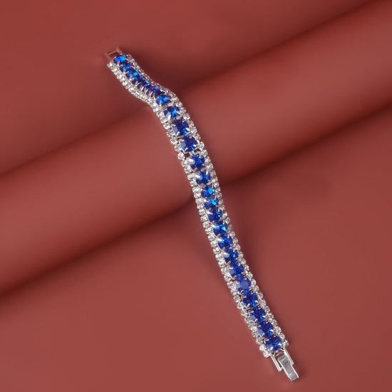 Popular Ornament Roman Rhinestone Bracelet $15.00 Dana Fashion Color: Silver Sapphire Blue Women's Accessories Product information: Color: green, blue, white, silver sapphire blue, gray, AB color, Brown, Golden Green, grass green, Golden Rose Red, Golden