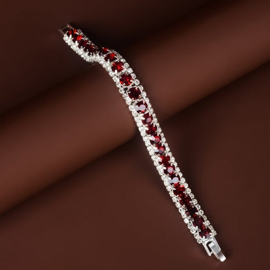 Popular Ornament Roman Rhinestone Bracelet $15.00 Dana Fashion Color: Silver Dark Red Women's Accessories Product information: Color: green, blue, white, silver sapphire blue, gray, AB color, Brown, Golden Green, grass green, Golden Rose Red, Golden white