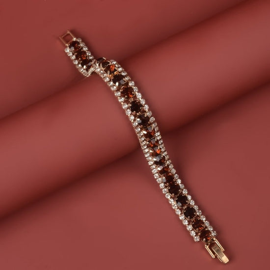 Popular Ornament Roman Rhinestone Bracelet $15.00 Dana Fashion Color: Golden Dark Coffee Women's Accessories Product information: Color: green, blue, white, silver sapphire blue, gray, AB color, Brown, Golden Green, grass green, Golden Rose Red, Golden wh