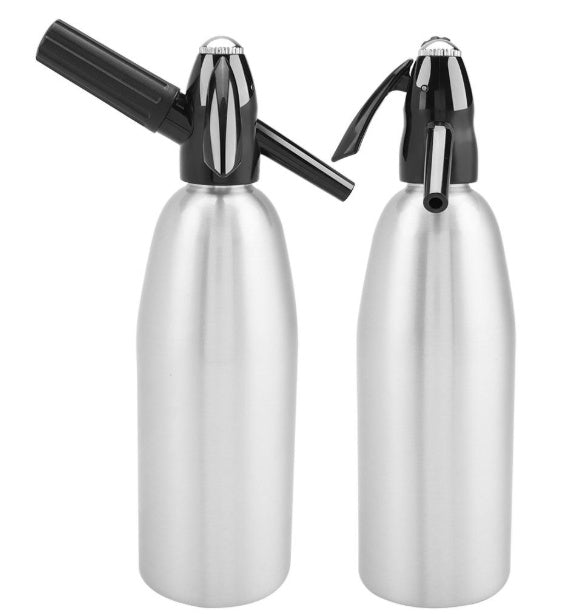 Portable 1L Soda Maker $81.89 Dana Fashion Color: Silver Dana's Kitchen Features: Made of alloy, safe and non-toxic, odorless and healthy. DIY design: you can use it to make drinking according to your need. Simply adding a slice of fruit such as orange, l