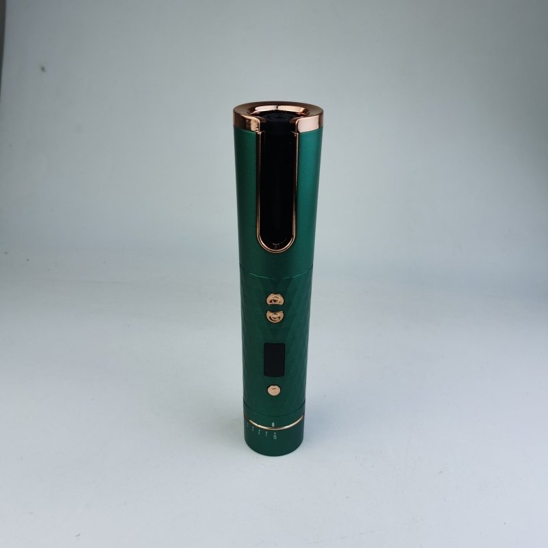 Portable Automatic Curler With Multi-function Charging $30.76 Dana Fashion Color: Green Electrical outlet: 220V US Beauty Tools Product information: Product material :ABS plastic + aluminum alloy Weight: 390g (including accessories) Net weight: 280 grams
