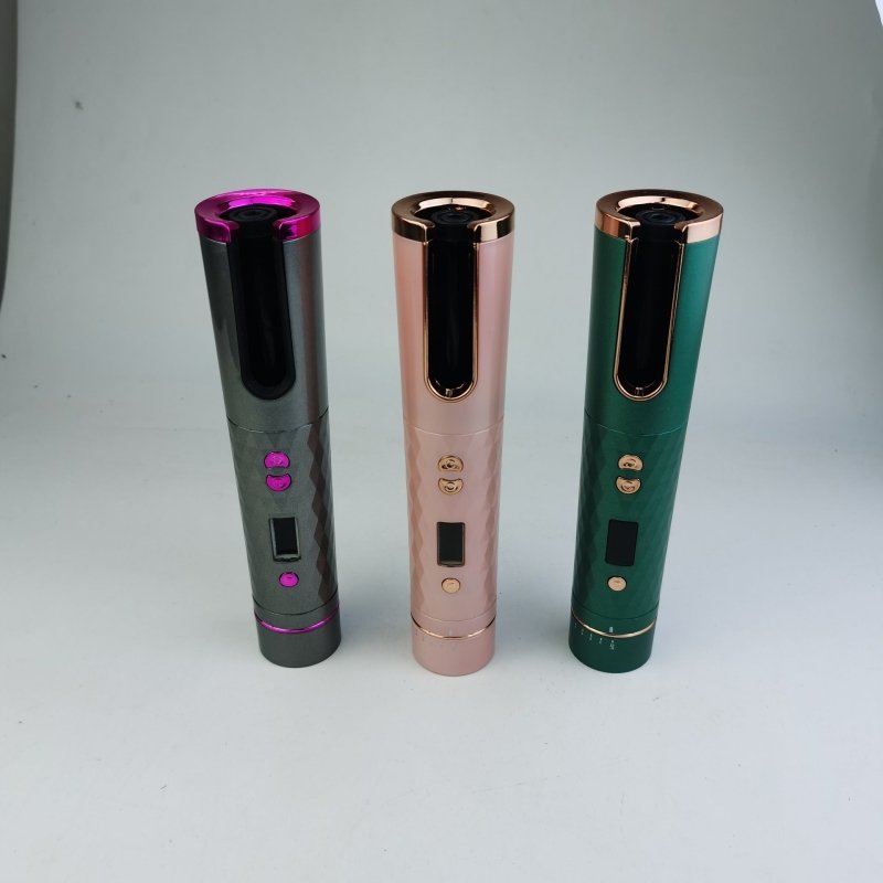 Portable Automatic Curler With Multi-function Charging $30.76 Dana Fashion Color: Green Electrical outlet: 220V US Beauty Tools Product information: Product material :ABS plastic + aluminum alloy Weight: 390g (including accessories) Net weight: 280 grams