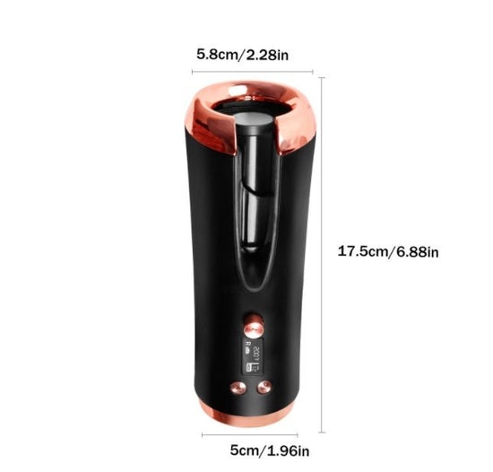 Portable Automatic Curling Iron Multi-Function Charging Travel Smart Wireless Lcd Automatic Curling Iron $82.89 Dana Fashion Color: Black power: EU Beauty Tools Product information: Product category: curling iron Heat conductor material: tourmaline cerami