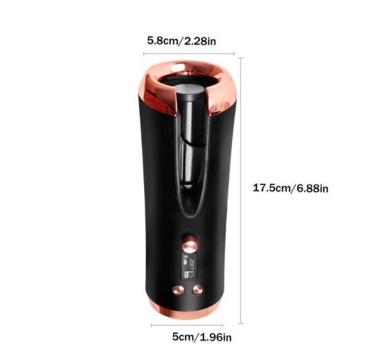 Portable Automatic Curling Iron Multi-Function Charging Travel Smart Wireless Lcd Automatic Curling Iron $82.89 Dana Fashion Color: Black power: EU Beauty Tools Product information: Product category: curling iron Heat conductor material: tourmaline cerami