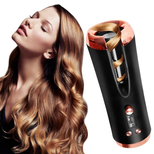 Portable Automatic Curling Iron Multi-Function Charging Travel Smart Wireless Lcd Automatic Curling Iron $82.89 Dana Fashion Color: Black power: EU Beauty Tools Product information: Product category: curling iron Heat conductor material: tourmaline cerami