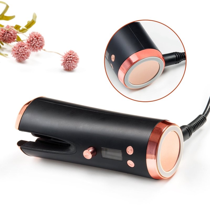 Portable Automatic Curling Iron Multi-Function Charging Travel Smart Wireless Lcd Automatic Curling Iron $82.89 Dana Fashion Color: Black power: EU Beauty Tools Product information: Product category: curling iron Heat conductor material: tourmaline cerami