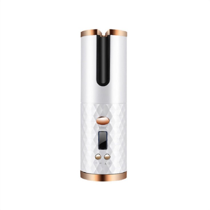 Portable Automatic Wireless Usb Charging Mini Curling Iron $60.33 Dana Fashion Color: White Electrical outlet: USB Beauty Tools Product information: Material: ABS Color classification: white, pink, grey Diameter of heat conductor: 16MM-20MM Product catego