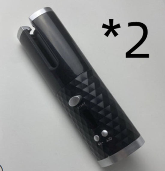 Portable Automatic Wireless Usb Charging Mini Curling Iron $109.53 Dana Fashion Color: 2pcs Black Electrical outlet: USB Beauty Tools Product information: Material: ABS Color classification: white, pink, grey Diameter of heat conductor: 16MM-20MM Product