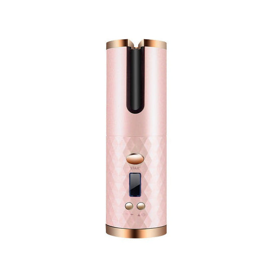Portable Automatic Wireless Usb Charging Mini Curling Iron $79.02 Dana Fashion Color: Pink Electrical outlet: USB Beauty Tools Product information: Material: ABS Color classification: white, pink, grey Diameter of heat conductor: 16MM-20MM Product categor