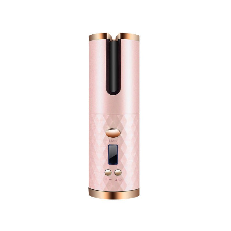 Portable Automatic Wireless Usb Charging Mini Curling Iron $79.02 Dana Fashion Color: Pink Electrical outlet: USB Beauty Tools Product information: Material: ABS Color classification: white, pink, grey Diameter of heat conductor: 16MM-20MM Product categor