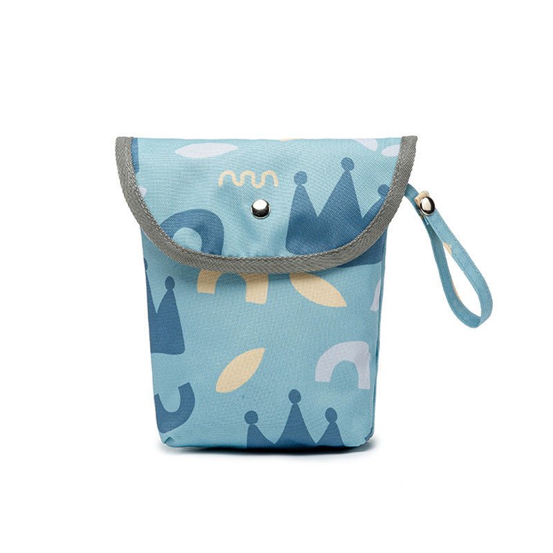 Portable Baby Diaper Storage Bag For Outing Products $93.21 Dana Fashion Color: Crown blue Baby & Mother Product information: Supply category: Spot Product category: Storage bags Applicable scene: cosmetic bag, storage bag Bag internal structure: baby bot