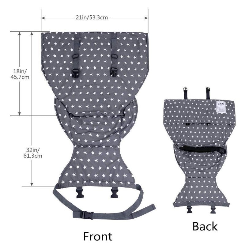 Portable Baby Dining Chair Bag Baby Safety Seat $49.08 Dana Fashion Color: Dark Grey Baby & Mother Product information: Style: Portable (small) Material: Polyester Age: 8 months + Size: as shown in figure Packing volume: about 17* w 16* thick 5cm Weight:
