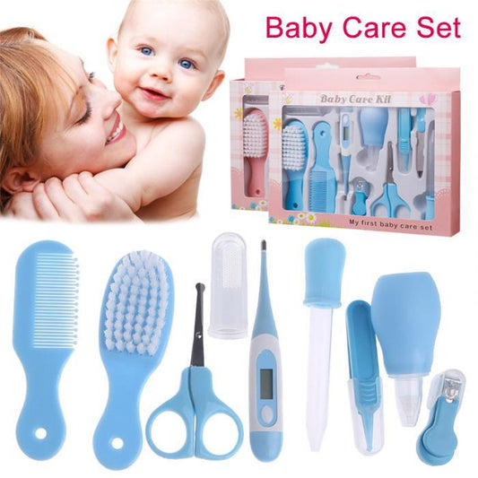 Portable Baby Health Suit Children's Beauty Set $15.35 Dana Fashion Color: Blue Baby & Mother Overview: 1. Baby special safety scissors: Round cutter head design, easy to use, easy to stab baby delicate skin. 2. Baby special mini nail clippers: Featured s
