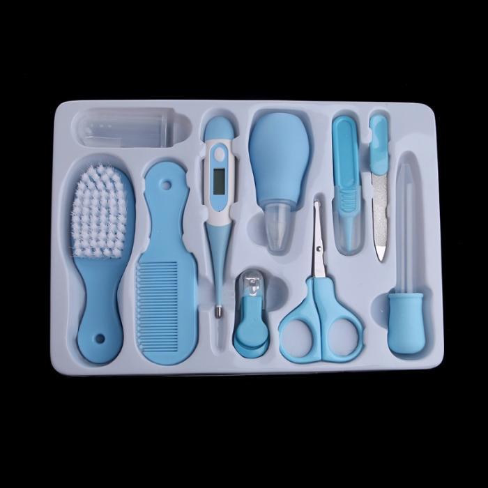 Portable Baby Health Suit Children's Beauty Set $15.35 Dana Fashion Color: Blue Baby & Mother Overview: 1. Baby special safety scissors: Round cutter head design, easy to use, easy to stab baby delicate skin. 2. Baby special mini nail clippers: Featured s