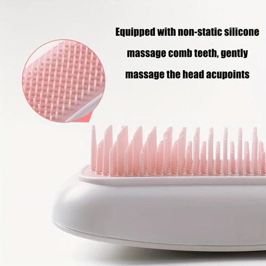 Portable Beauty Tool Scalp Comb, Electric Massage Comb, Body Relaxing High-Frequency Vibration Head Massager $16.34 Dana Fashion Color: White Beauty Tools Note： Our processing time is within 72 hours. Delivery time is normally within a week, which no one