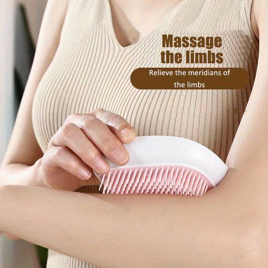 Portable Beauty Tool Scalp Comb, Electric Massage Comb, Body Relaxing High-Frequency Vibration Head Massager $16.34 Dana Fashion Color: White Beauty Tools Note： Our processing time is within 72 hours. Delivery time is normally within a week, which no one