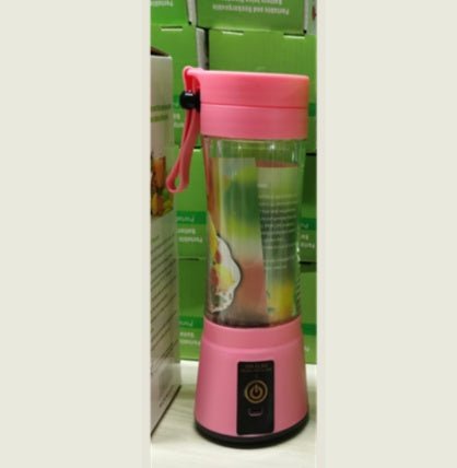 Portable Blender With USB Rechargeable Mini Kitchen Fruit Juice Mixer $26.50 Dana Fashion Color: Pink style: Four Knives Dana's Kitchen Overview: Six Blades: The 6-blade portable blender is more powerful than the traditional 4-mini blades, making fruit ju