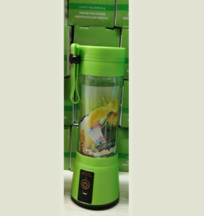 Portable Blender With USB Rechargeable Mini Kitchen Fruit Juice Mixer $26.50 Dana Fashion Color: Green style: Four Knives Dana's Kitchen Overview: Six Blades: The 6-blade portable blender is more powerful than the traditional 4-mini blades, making fruit j