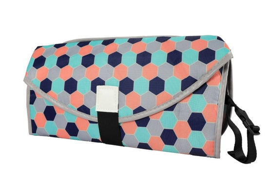Portable Diaper Changing Pad Clutch for Newborn $27.22 Dana Fashion style: Geometry orange Baby & Mother Overview： Not only an ordinary mat but also a sofa cushion Foldable design, easy to carry, does not take up too much space The built-in toy ring allow