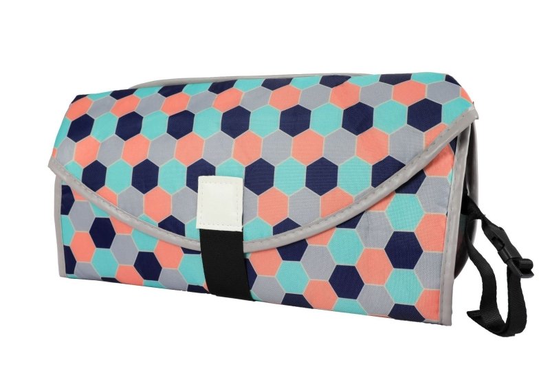 Portable Diaper Changing Pad Clutch for Newborn $27.22 Dana Fashion style: Geometry orange Baby & Mother Overview： Not only an ordinary mat but also a sofa cushion Foldable design, easy to carry, does not take up too much space The built-in toy ring allow