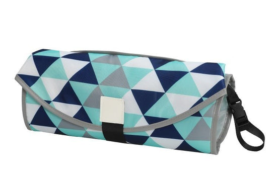 Portable Diaper Changing Pad Clutch for Newborn $27.22 Dana Fashion style: Triangle green Baby & Mother Overview： Not only an ordinary mat but also a sofa cushion Foldable design, easy to carry, does not take up too much space The built-in toy ring allows