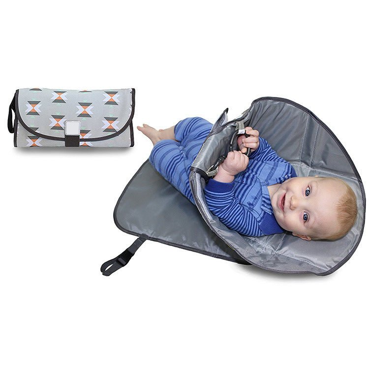 Portable Diaper Changing Pad Clutch for Newborn $28.64 Dana Fashion style: 5 Baby & Mother Overview： Not only an ordinary mat but also a sofa cushion Foldable design, easy to carry, does not take up too much space The built-in toy ring allows you to attac