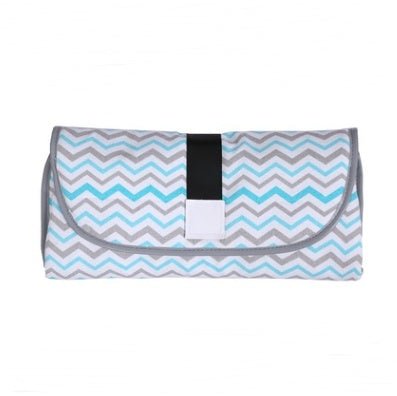 Portable Diaper Changing Pad Clutch for Newborn $27.27 Dana Fashion style: Green gray wave Baby & Mother Overview： Not only an ordinary mat but also a sofa cushion Foldable design, easy to carry, does not take up too much space The built-in toy ring allow