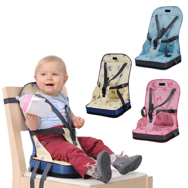 Portable dining chair bag $55.34 Dana Fashion Color: Blue Baby Clothing [Name]: Portable dining chair bag [Specifications]: 30CM × 25CM × 8CM [Material]: Oxford cloth surface + nylon inside + sponge [Color]: sky blue, light yellow, pink. The color of the
