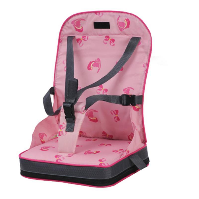 Portable dining chair bag $55.34 Dana Fashion Color: Pink Baby Clothing [Name]: Portable dining chair bag [Specifications]: 30CM × 25CM × 8CM [Material]: Oxford cloth surface + nylon inside + sponge [Color]: sky blue, light yellow, pink. The color of the
