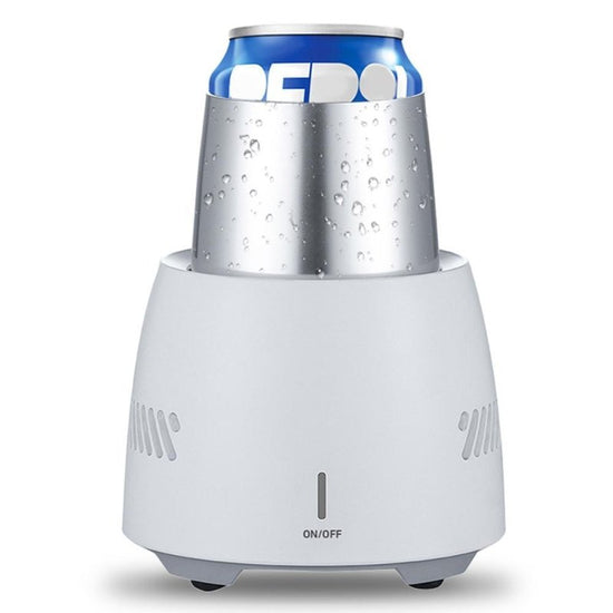 Portable Fast Cooling Cup Electronic Refrigeration Cooler for Beer Wine Beverage Mini Electric Drink Cooler Cup Instant Cooling $89.50 Dana Fashion Color: White Dana's Kitchen Overview: The cooling cup adopts an advanced ECT semiconductor refrigeration ch