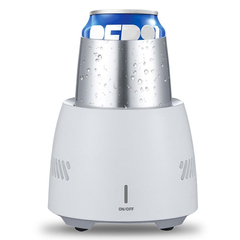 Portable Fast Cooling Cup Electronic Refrigeration Cooler for Beer Wine Beverage Mini Electric Drink Cooler Cup Instant Cooling $89.50 Dana Fashion Color: White Dana's Kitchen Overview: The cooling cup adopts an advanced ECT semiconductor refrigeration ch