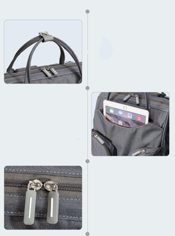 Portable Folding Crib Mummy Bag $108.84 Dana Fashion Color: Black Baby & Mother Specification: Name: Folding crib mummy bag Color: Morandi grey, grass green, dark green, pink, black, light grey, orange, royal blue Size: 32*20*43 (cm) Bed size: 73*23 (cm)