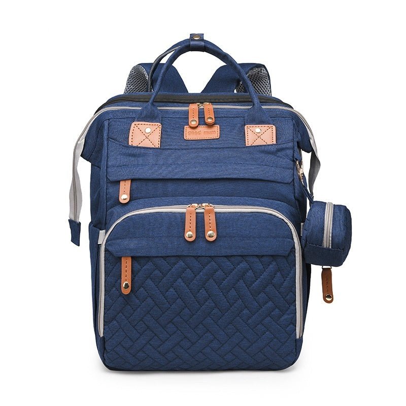 Portable Large Capacity Baby Backpack Milk Bottle Insulation Clip Bag $75.99 Dana Fashion Color: Dark Blue Women's Bags Product information: Pattern: solid color Lining texture: Polyester Applicable scenario: home storage Color: black, pink, dark blue, gr